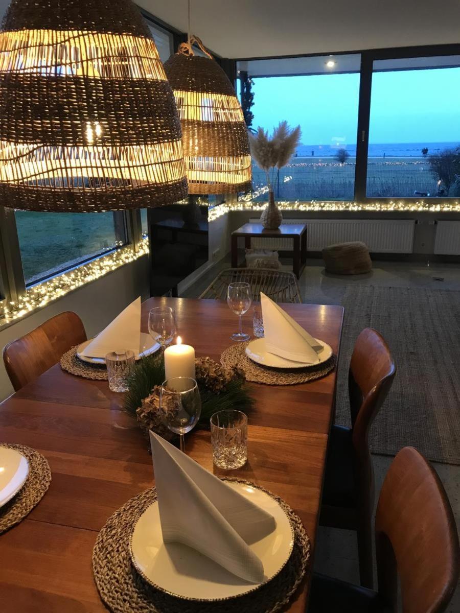 Inselblume 82 - Bungalow Am Suedstrand Mit Meerblick Burgtiefe auf Fehmarn Ngoại thất bức ảnh