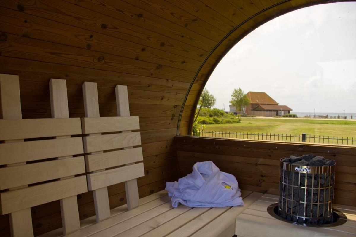 Inselblume 82 - Bungalow Am Suedstrand Mit Meerblick Burgtiefe auf Fehmarn Ngoại thất bức ảnh