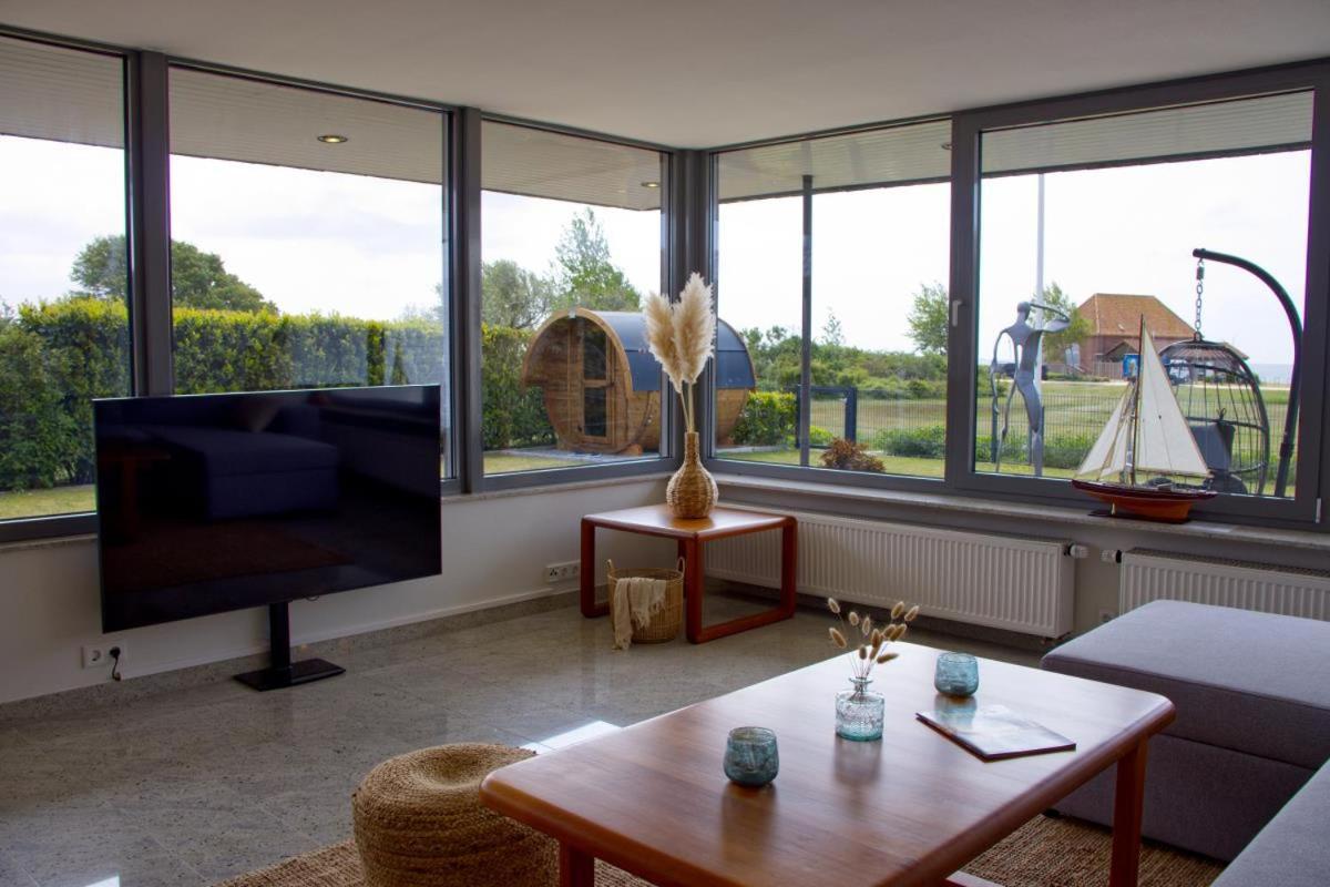 Inselblume 82 - Bungalow Am Suedstrand Mit Meerblick Burgtiefe auf Fehmarn Ngoại thất bức ảnh